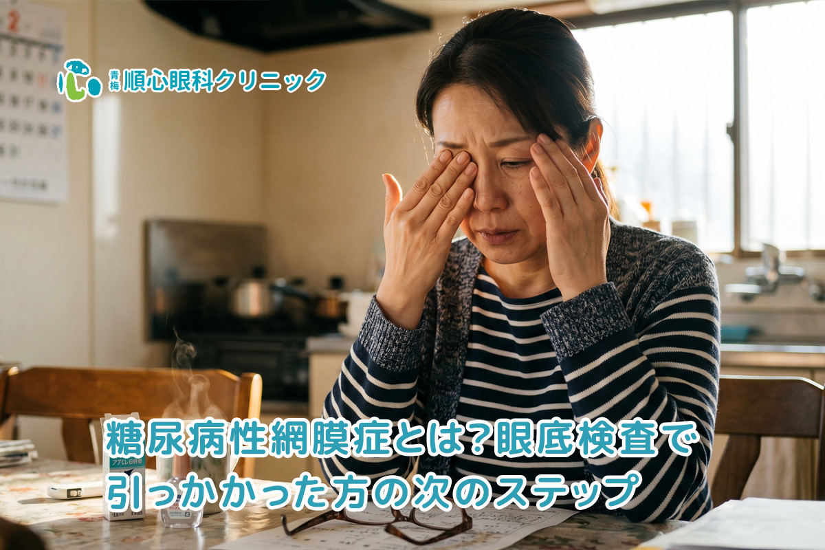 糖尿病性網膜症とは？眼底検査で引っかかった方の次のステップ
